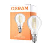 Osram Parathom Classic LED E14 Piłka Włókno Przezroczysty 4W 470lm - 827/840 Bardzo Ciepła Biel / Zimna Biel | Relax i Active - Zamienne 40W