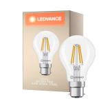 Ledvance Classic LED B22 Gruszka Włókno Przezroczysty 3.4W 470lm - 827 Bardzo Ciepła Biel | Zamienne 40W