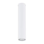 Emibig Lampa sufitowa Tecno Stal Valkoinen | Nadaje Się Do 1x GU10 - Max 8W