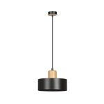 Emibig Lampa Wisząca Torin Stal Czarny | Nadaje Się Do 1x E27 - Max 15W