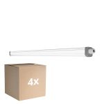Opakowanie 4x Ledvance Oprawy Hermetyczne LED Paroizolacja Slimvalue 36W 4000lm - 865 Światło Dzienne | 120cm 