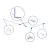 Bright Choice Rail Set 1-Fazowy L 1 x 2 Metr Valkoinen | incl. Zaślepka, Złącze Zasilania i L -Złącze 