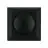 EcoDim Przycisk ściemniacza Czarny incl. Central Plate i Rama