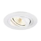 SLV New Tria 75 Spot Aluminium Valkoinen Okrągła 8.3W 750lm 38D - 930 Ciepła Biel | Aukko 75mm -  Najlepsze Renderowanie Kolorów - Ściemnianie 