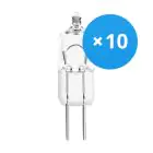 Opakowanie 10x Osram Halogenowy G4 Capsule Halostar 20 W 