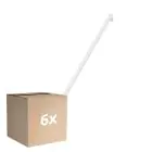 Opakowanie 6x Osram LEDinestra HD Lighting S14s 9.9W 1055lm - 927 Bardzo Ciepła Biel | Najlepsze Renderowanie Kolorów - Ściemnianie - Zamienne 75W